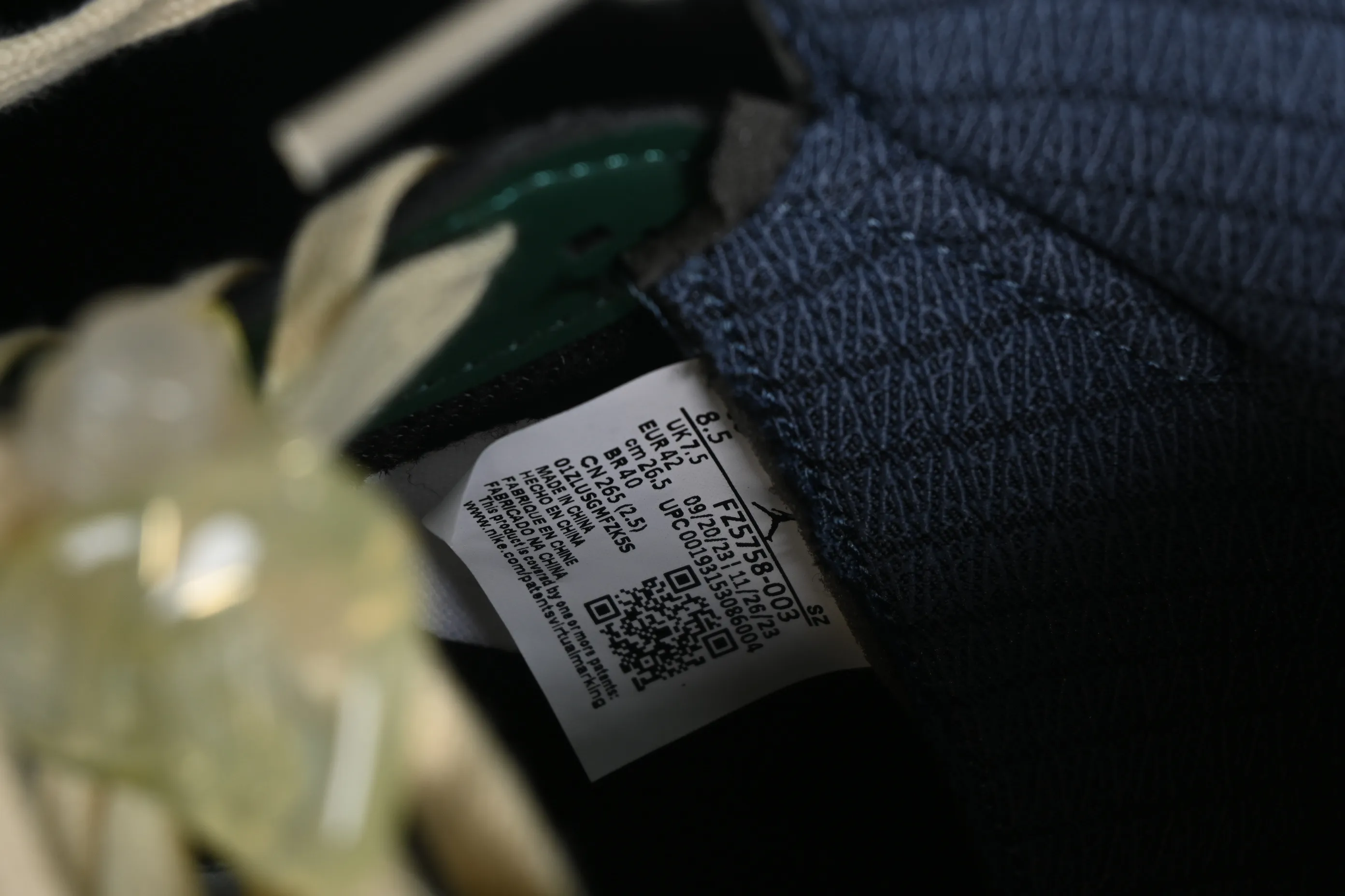 All categories Air Jordan Jordan series basketball shoes Air Jordan 5 Air Jordan 5 SE "Craft Light Orewood Brown" AJ5 Joe 5 Agate Green FZ5758-003